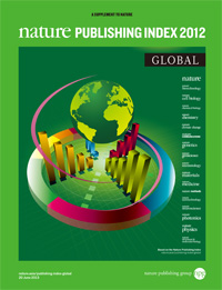 El Índice mide la cantidad de publicaciones académicas que hacen los países en las 18 Revistas Nature.  